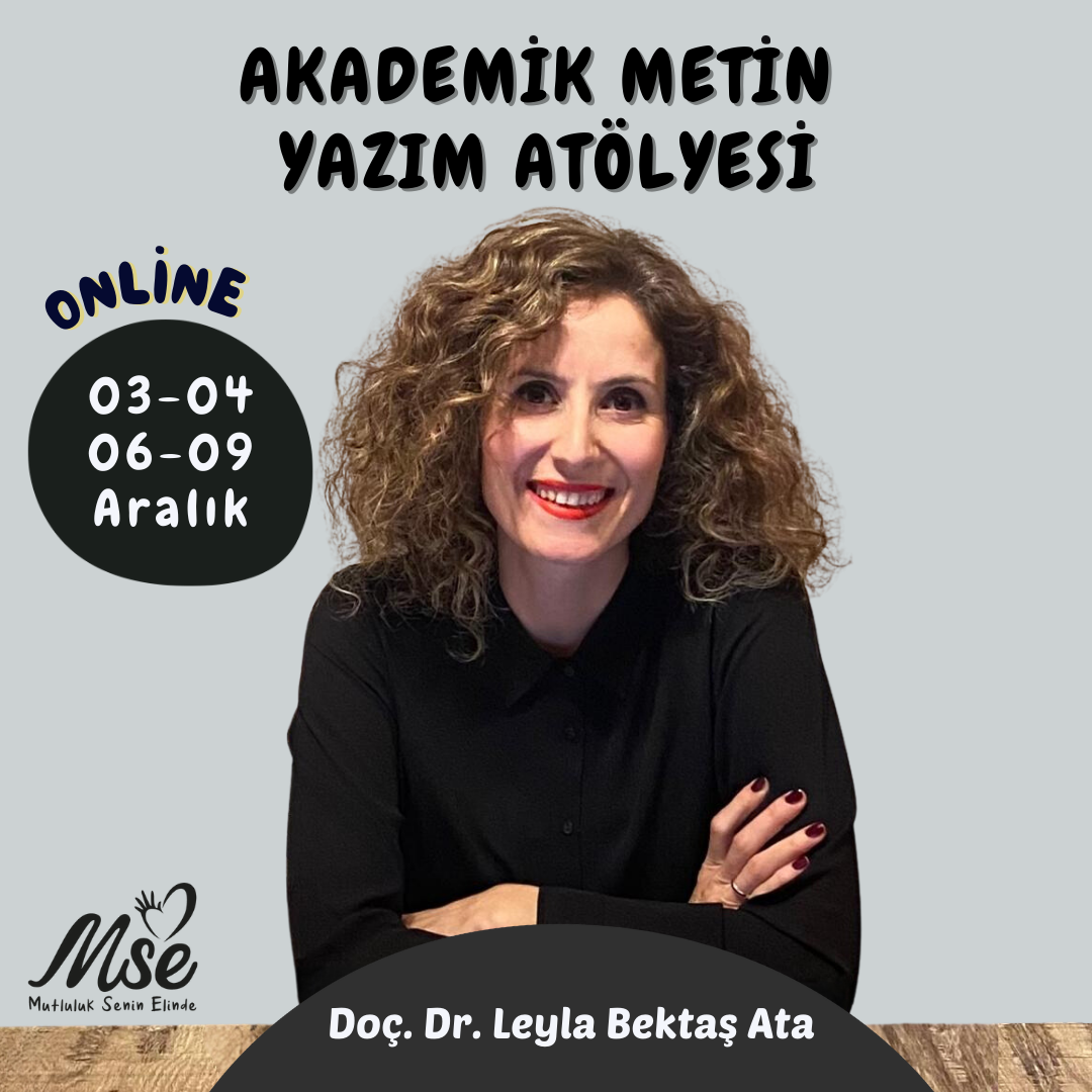 Akademik Metin Yazım Atölyesi Aralık 2024